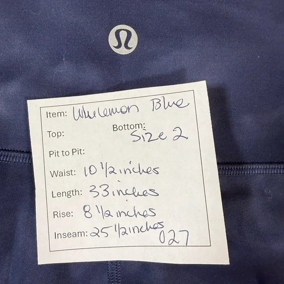 Lululemon Athletica Navy Apparel - Picture 5 of 5